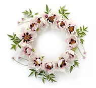 Couronne de fleurs